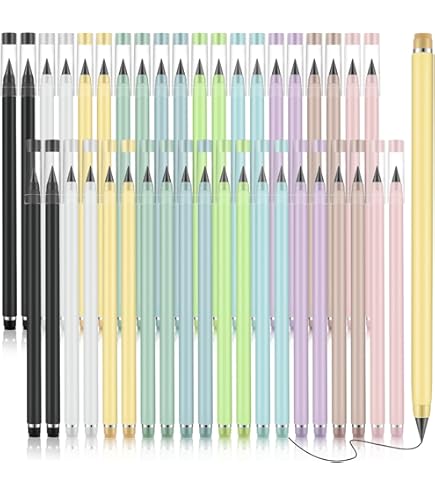 Amazon.com: FEGVE Titanium Inkless Pencil, Everlasting Pencil