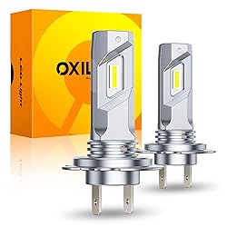 OXILAM Newest Q26 H7 Bulbs Real 1:1 Design, 16000LM