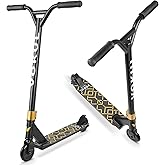 VOKUL S2 Pro Scooters for Kids Age 6-12 | Colorful Stunt Scooter for Beginners Teens | Trick Scooter for BMX Freestyle Tricks (Gold)
