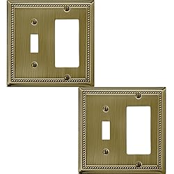 OKAWYC Toggle/Decorator Light Switch Cover Belaire