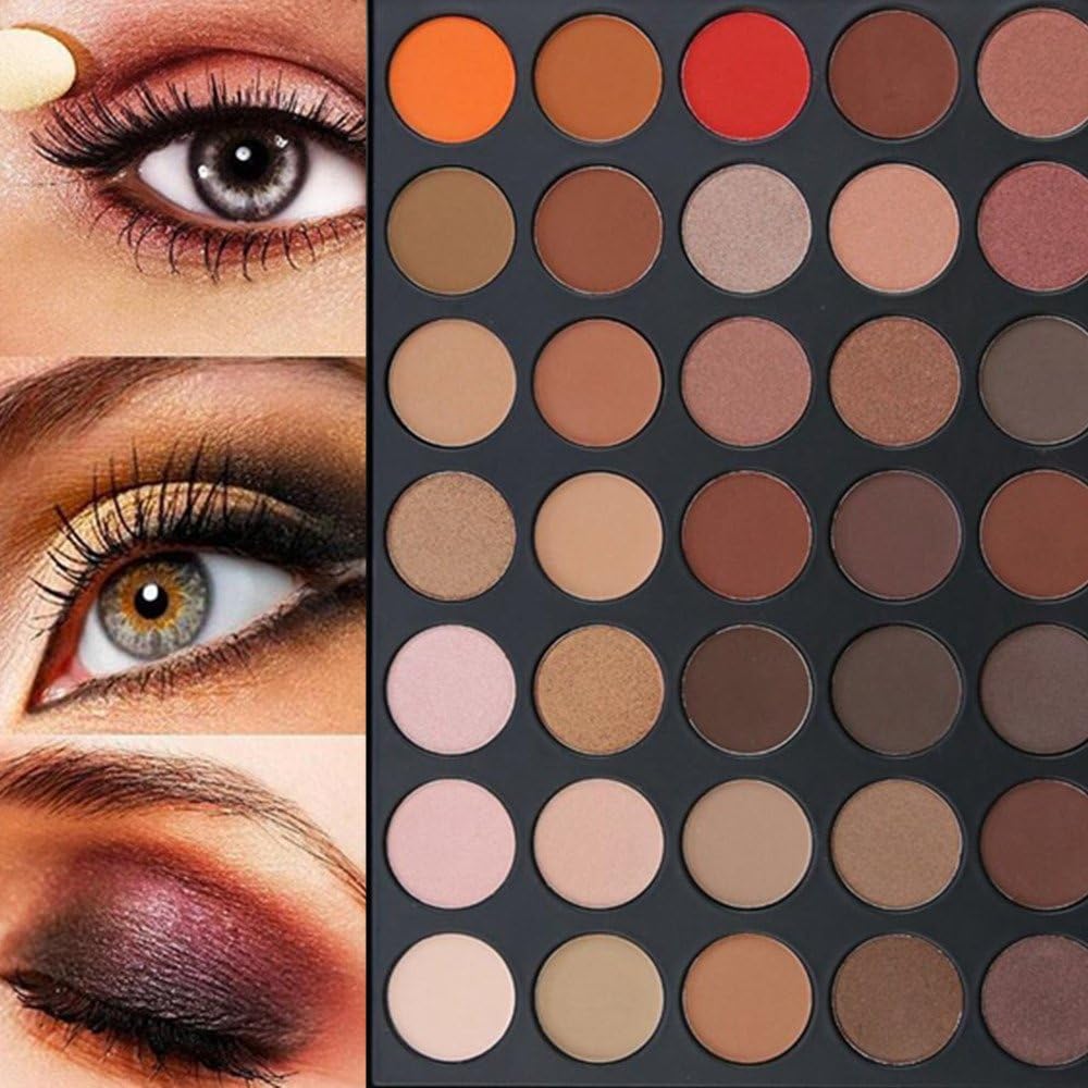 35 Colour Eyeshadow Palette,DiChi Professional Waterproof Makeup Palette with Matte Shimmer Eyeshadow Palette