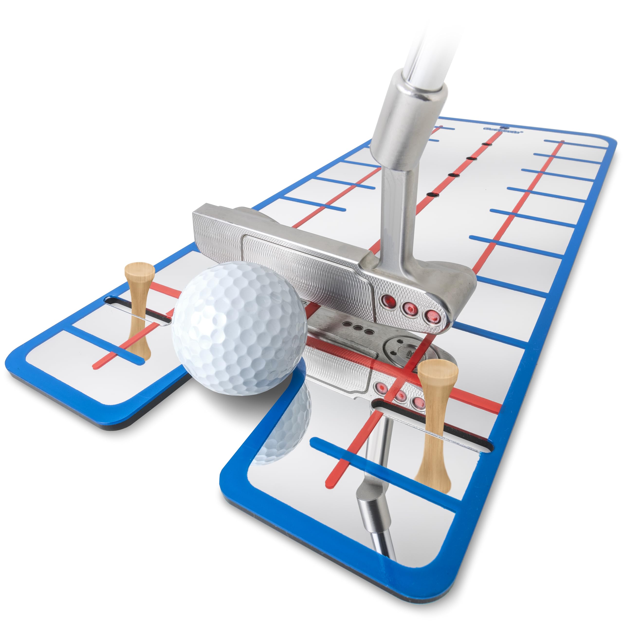 GoSports Golf Putting Alignment Mirrors - Designed by Golfers for Golfers