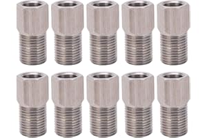 Hydraulic Brake Fitting, Durable Hydraulic Hose Bolt 8mm for Mountain Bikers Trail Repair Commuting Maintenance Professionals