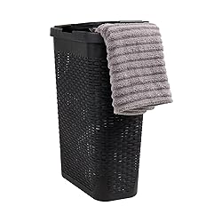 Mind Reader 40L Slim Laundry Hamper, Clothes