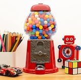 CKB LTD Large Retro Gumball Machine Red Metal Dispenser 28cm view 10