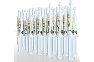 SynChill AF Calming Gel for Nervous Horses - Single Serving - Advanced Formula with L-Theanine, Increased Potency, 100% Natur