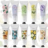 spa luxetique 10 Pack Hand Cream Gifts Set Hand Lotion Dry Cracked Travel Size Mini Small Bulk Women Bridesmaid Proposal Teacher Appreciation Party Favors Her Mom Christmas