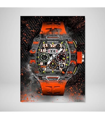 Amazon.com: DEVICI Richard Mille RM 53-01 Tourbillon Pablo Mac