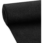 MODIGT Black 40" x 70" High Grade - Speaker Box Underfelt Carpet | for RV, Boat, Truck, Speaker Box, Door Liner, Desk (Black)