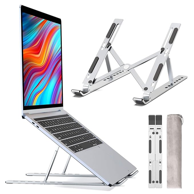 Laptop Stand MOSONTH Computer Stand Ergonomic Aluminum Amazon.in Electronics
