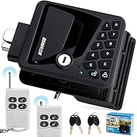 Kohree RV Door Lock Keyless Entry, 3-in-1 RV Door Locks Replacement, Remote Controller & Keypad & Key-Fob, 100% Metal Door Lo