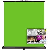 Valera Creator Green Screen – Collapsible Chroma Key Panel,+1000 Free Backgrounds Included, Portable Retractable Wrinkle Resi