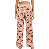 Vackutliv Women’s Pajama Pants Sleepwear Lounge Bottoms with Soft Drawstring Elastic Waist Pjs