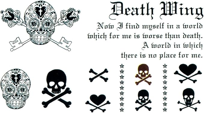 Amazon タトゥーシール ドクロ スカル モノクロシルエット Gt 146 Tattoo Seal ボディシール フェイクタトゥー タトゥシール 刺青 トライバル ボディアート ボディジュエリー タトゥーシール 通販