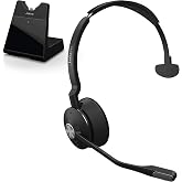 Jabra Engage 75 Wireless Headset, Mono &ndash; Telephone Headset with Industry-Leading Wireless Performance, Advanced Noise-Cancelling Microphone, Call Center Headset with All Day Battery Life