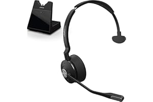 Jabra Engage 75 Wireless Headset, Mono – Telephone Headset with Industry-Leading Wireless Performance, Advanced Noise-Cancell