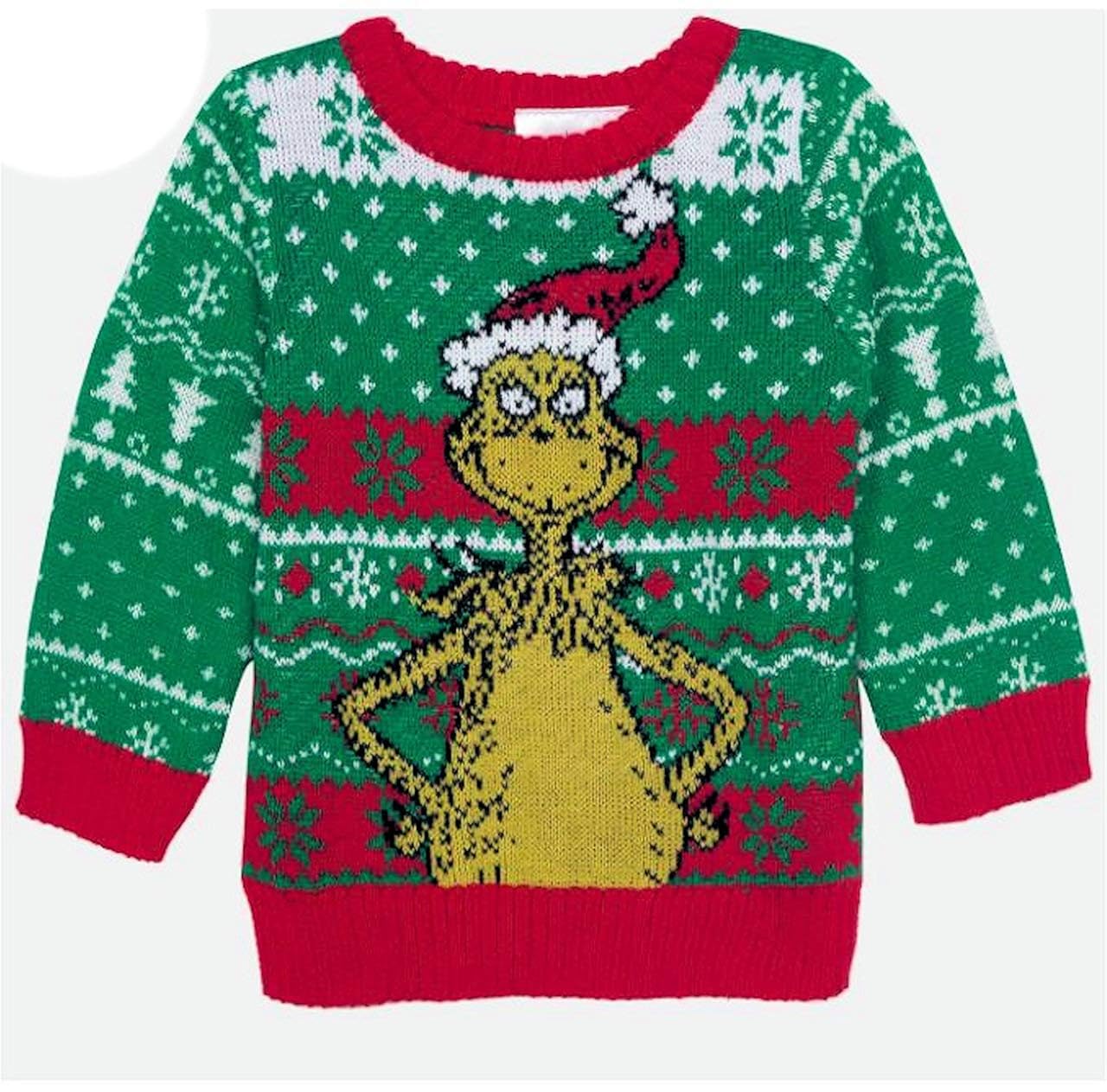 Sweaters Seuss Grinch Baby Boys Sweater 