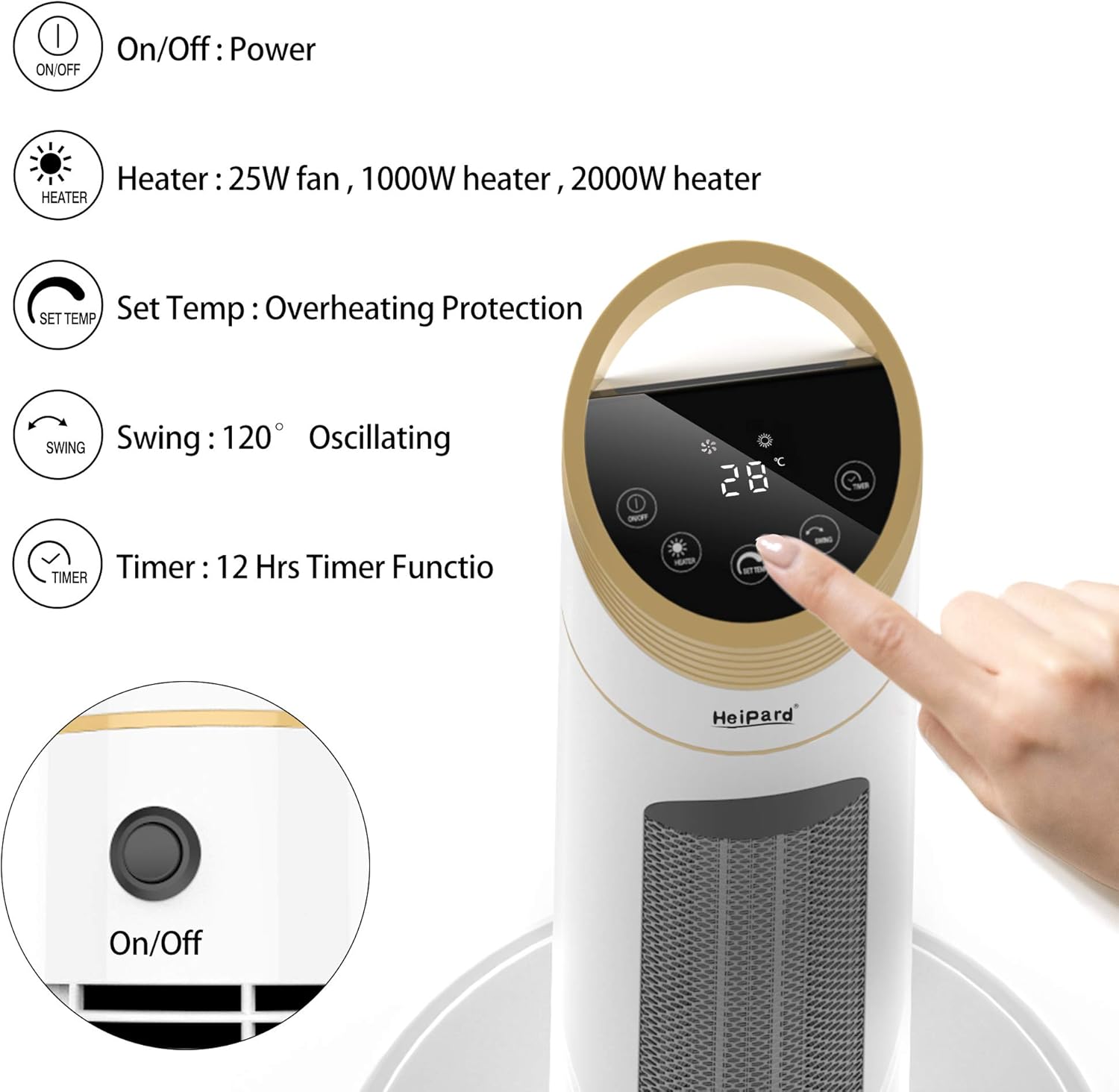 heipard portable air cooler