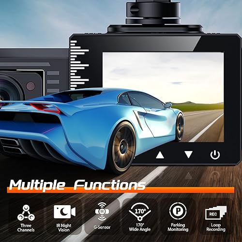 iiwey T1-pro Dash Cam Front and Rear Inside Channel 1080P