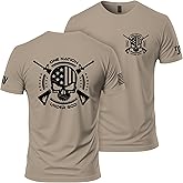 One Nation Under God T-Shirt - Ring-Spun Cotton Short Sleeve Shirt for Men