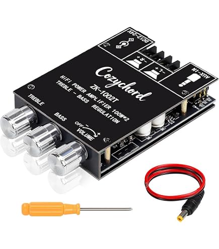 Amazon.com: Audio Amplifier Board, ZK-1602T Bluetooth 5.0 Power