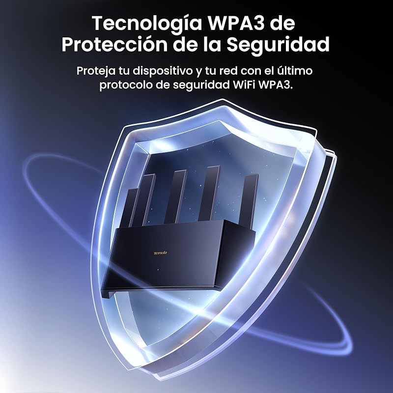 RX2L Pro - AX1500 Router WiFi 6, Doble Banda 2.4GHz/5GHz, 4 Puertos Gigabit, 5 Antenas de 6dBi, Refrigeración Vertical, Fácil Configuración, VPN, IPV6, WPA3, MU-MIMO, OFDMA, Control Parental