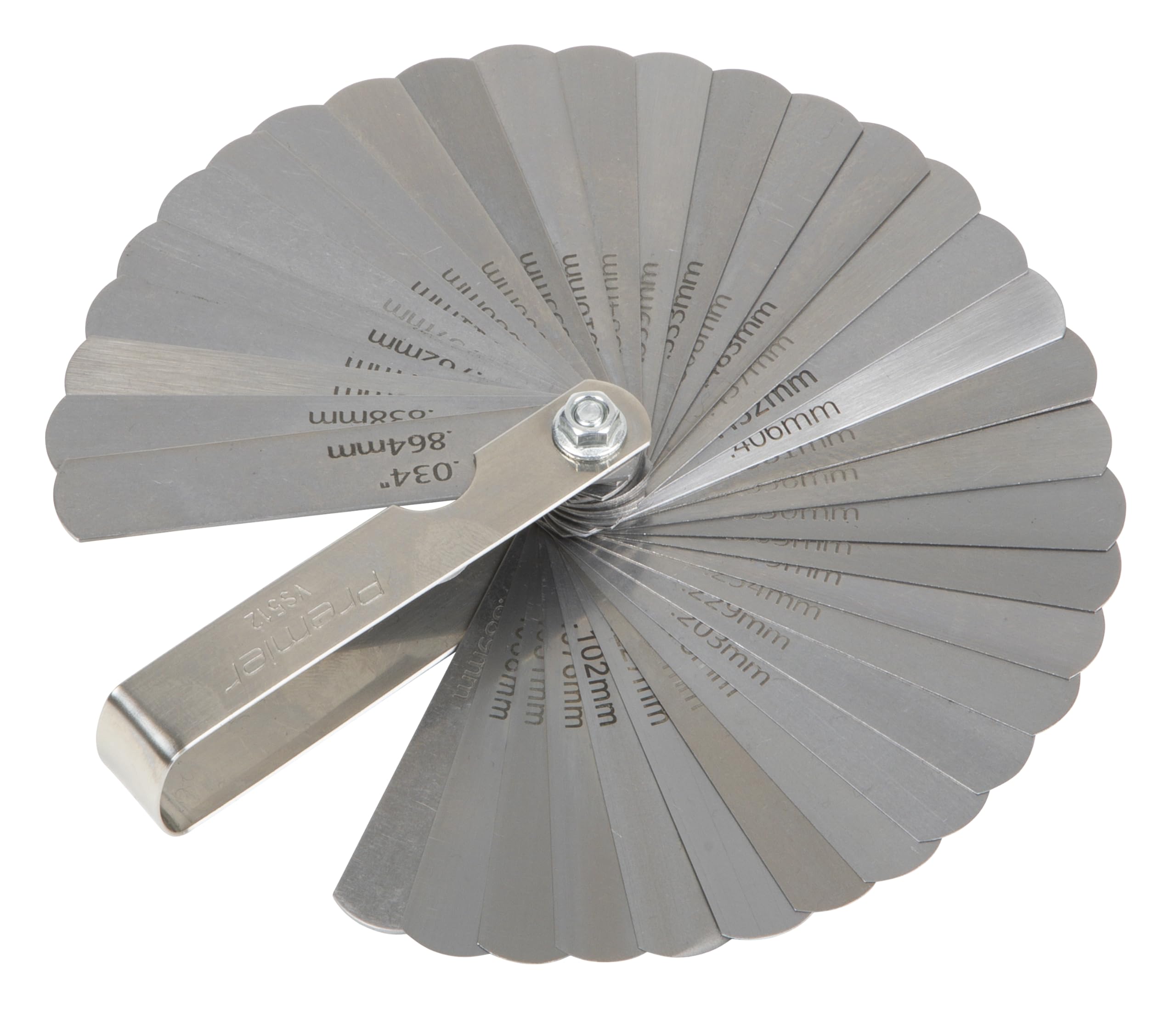 Sealey Vs512 Feeler Gauge 35 Blade - Dual Marked