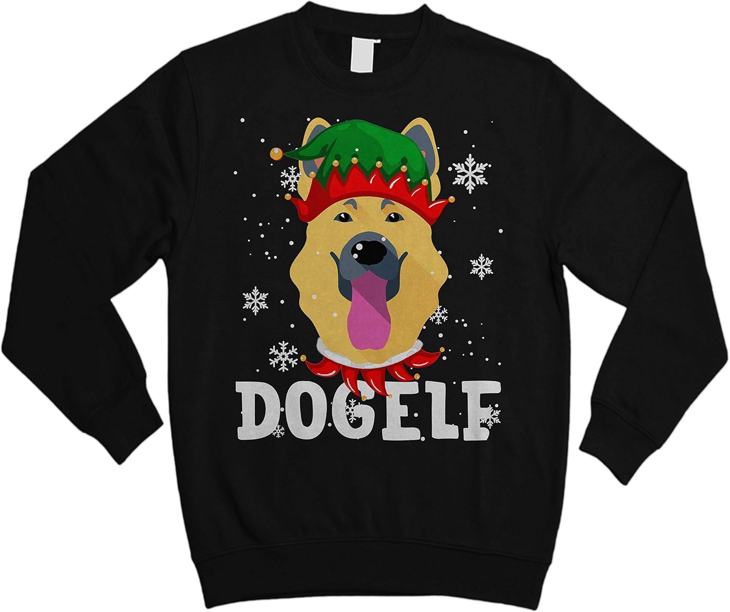 German shepherd christmas sweatshirt Outlet
