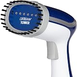 Tower Ceraglide T22014BLU Portable Garment Steamer 1000W Ceramic Soleplate view 5