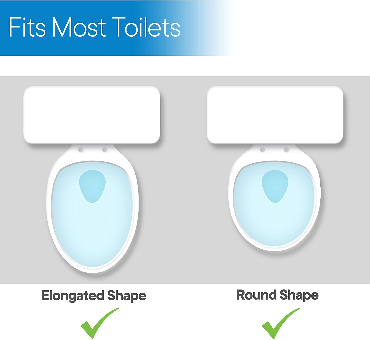 RMS Raised Toilet Seat - 5 Inch Elevated Riser with Adjustable Padded Arms - Toilet Safety Seat for Elongated or Standard Commode: Health & Personal Care