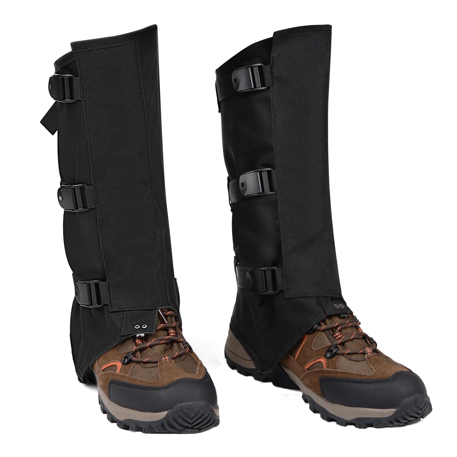 Hikeen Snake Leg Gaiters, Adjustable Snow Boot Gaiters with Snake Bite ...