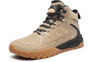 ARTOPEAK Men's Thermal Winter Snow Boots with Wide Toe Box | Insulated Slip-Resistant Outsole | 3M Thinsulate Insulation for Cold Weather | Hiking & Walking