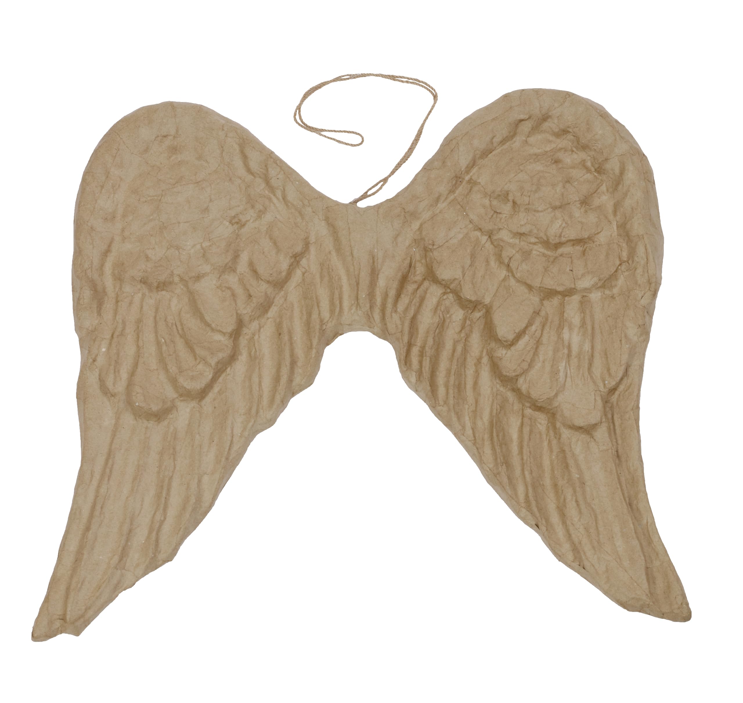 Décopatch - Ref AC811C - Hanging Angel Wings - Papier Maché Object to Decorate - 8.5 x 54 x 50cm - Decorate with Décopatch Papers & PaperPatch Glue, Glitter, Paints