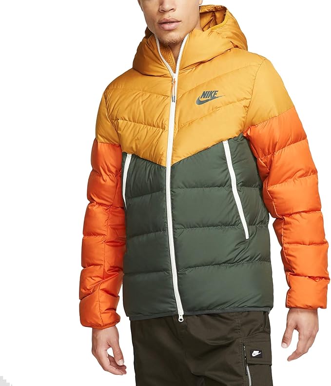 nike sportswear down fill windrunner hooded rus