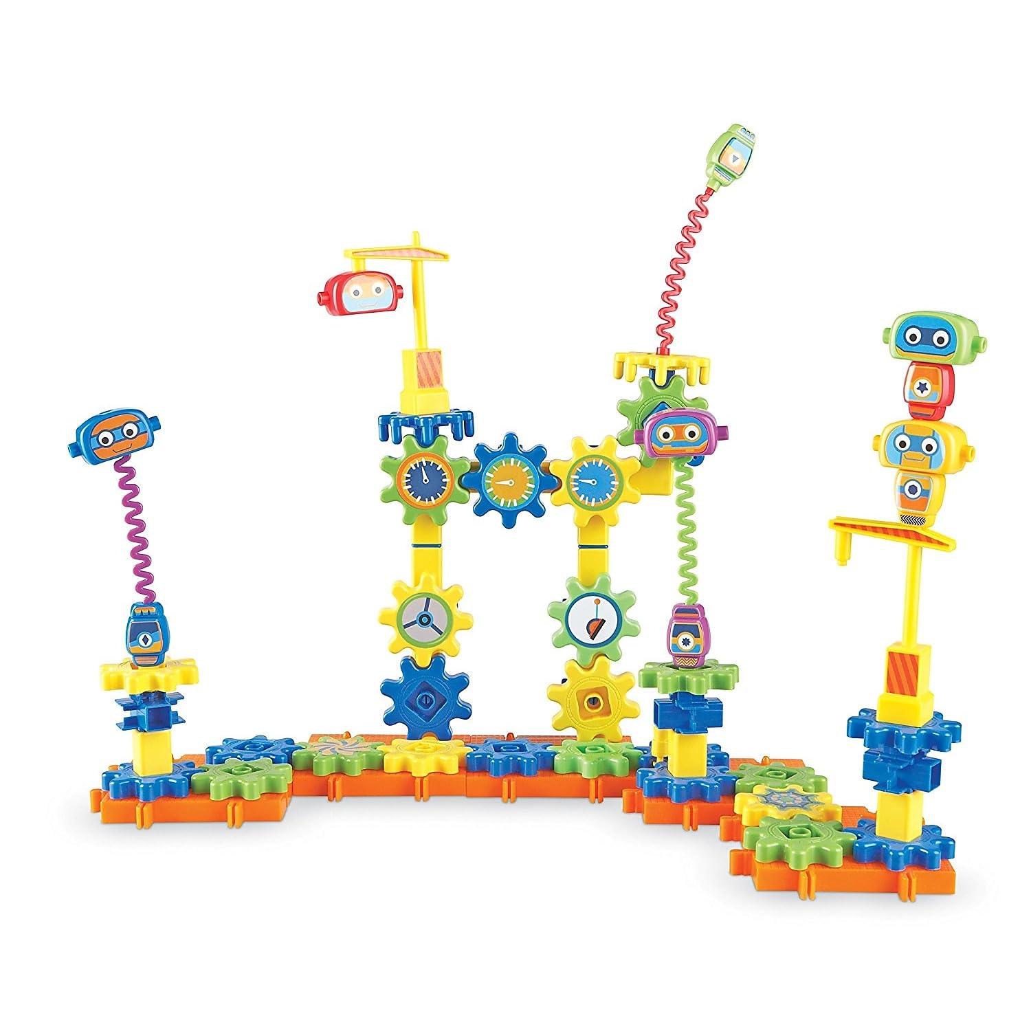 Learning Resources Gears Gears Gears! Robot Factory Building Set. Gears & Construction Toy, STEM Toys, Gears for Kids