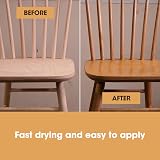 Furniture Clinic Wood Stain Warm Graphite 500ml – Fast Drying, Water Based view 7