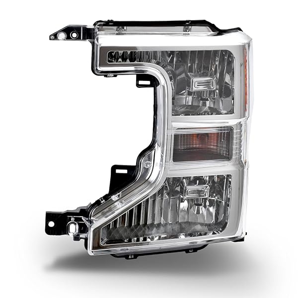 HEADLIGHTS ASSEMBLY COMPATIBLE WITH FORD F250 F350 SUPER...