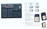 4 in 1 SIM Card adapter Storage Holder with 3 pcs