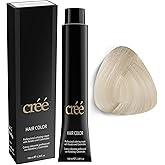 Cree Professional Permanent Hair Color, 100ml - 3.4 fl.oz. (Ultra Ash Super Lightener - 901S)