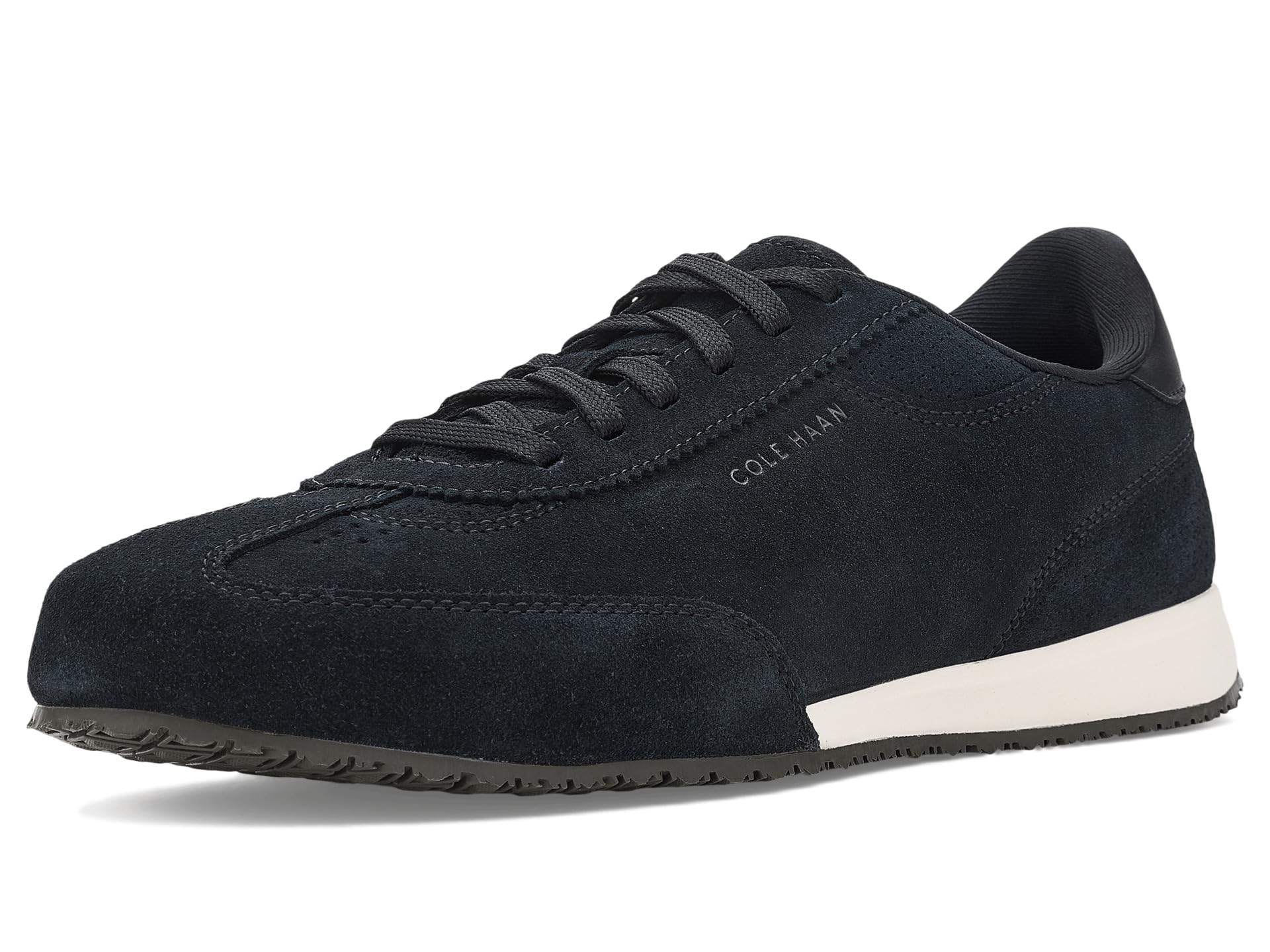 Cole Haan Men’s Shoes – Grand Crosscourt Slimstride Sneaker, Black/Black Suede, 10-M US