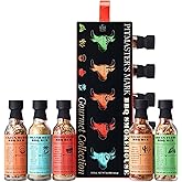 Smokehouse Pitmasters BBQ Rubs Gift Set – 5 Gourmet Seasoning Blends Including Cajun, Caribbean, Memphis, Southwest | Barbecue Spice Collection for Grilling & Smoking | Great Gift for Dads, Husbands