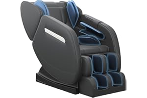 SMAGREHO 2024 Massage Chair, Full Body Zero Gravity with Shiatsu Massage Roller, 6 Auto Massage Mode, Heater, Foot Massage, Bluetooth, Black