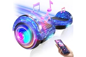 EPCTEK Electric Scooter, 7.5MPH Top Speed 8.5Mile Range, Scooters with Bluetooth Flash Wheel for Kids Ages 5+