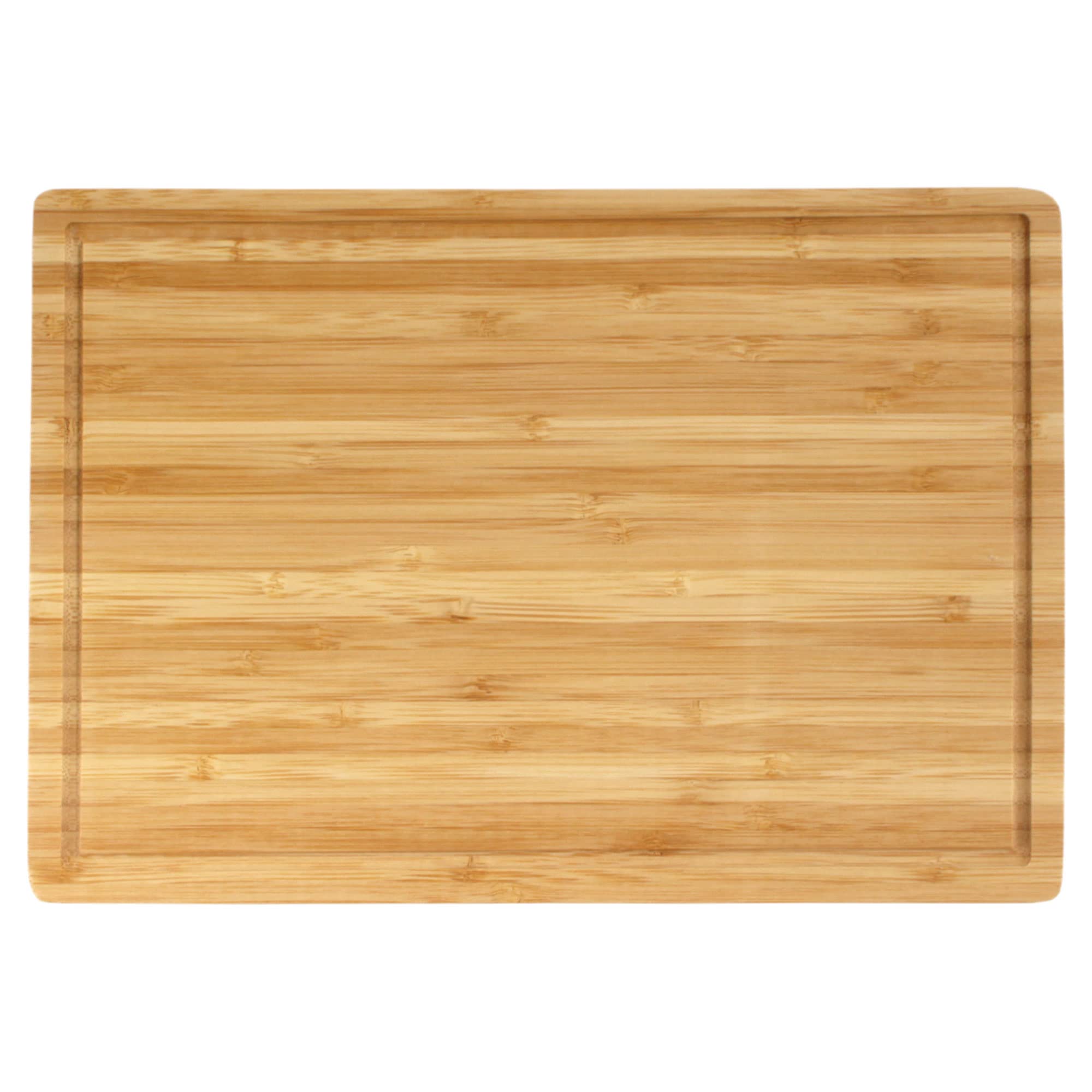 BambooMN Premium Thin Bamboo Cutting Board - 13" x 9" 0.40" - 1 Piece