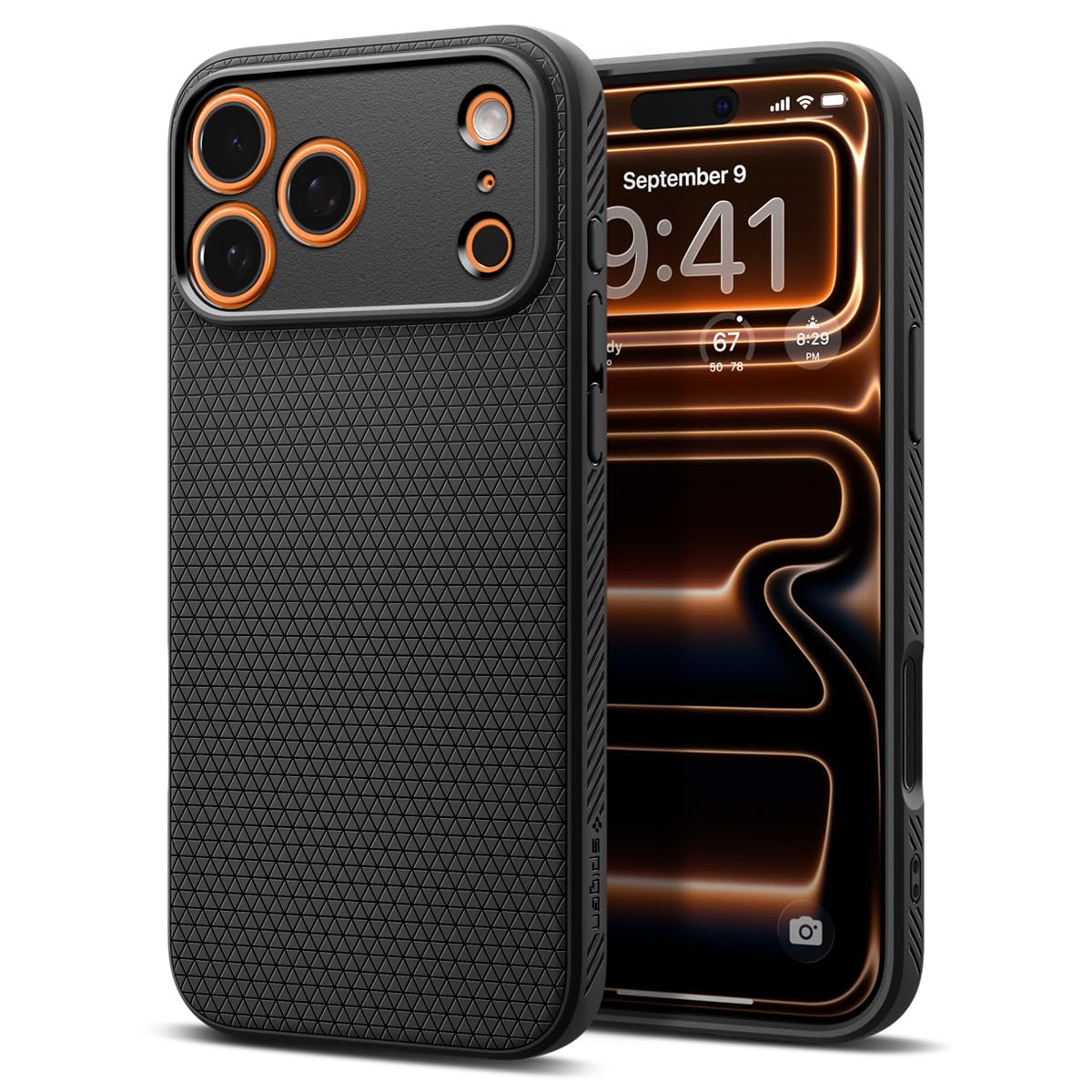 Spigen for iPhone 17 Pro Max Case, Liquid Air [TPU