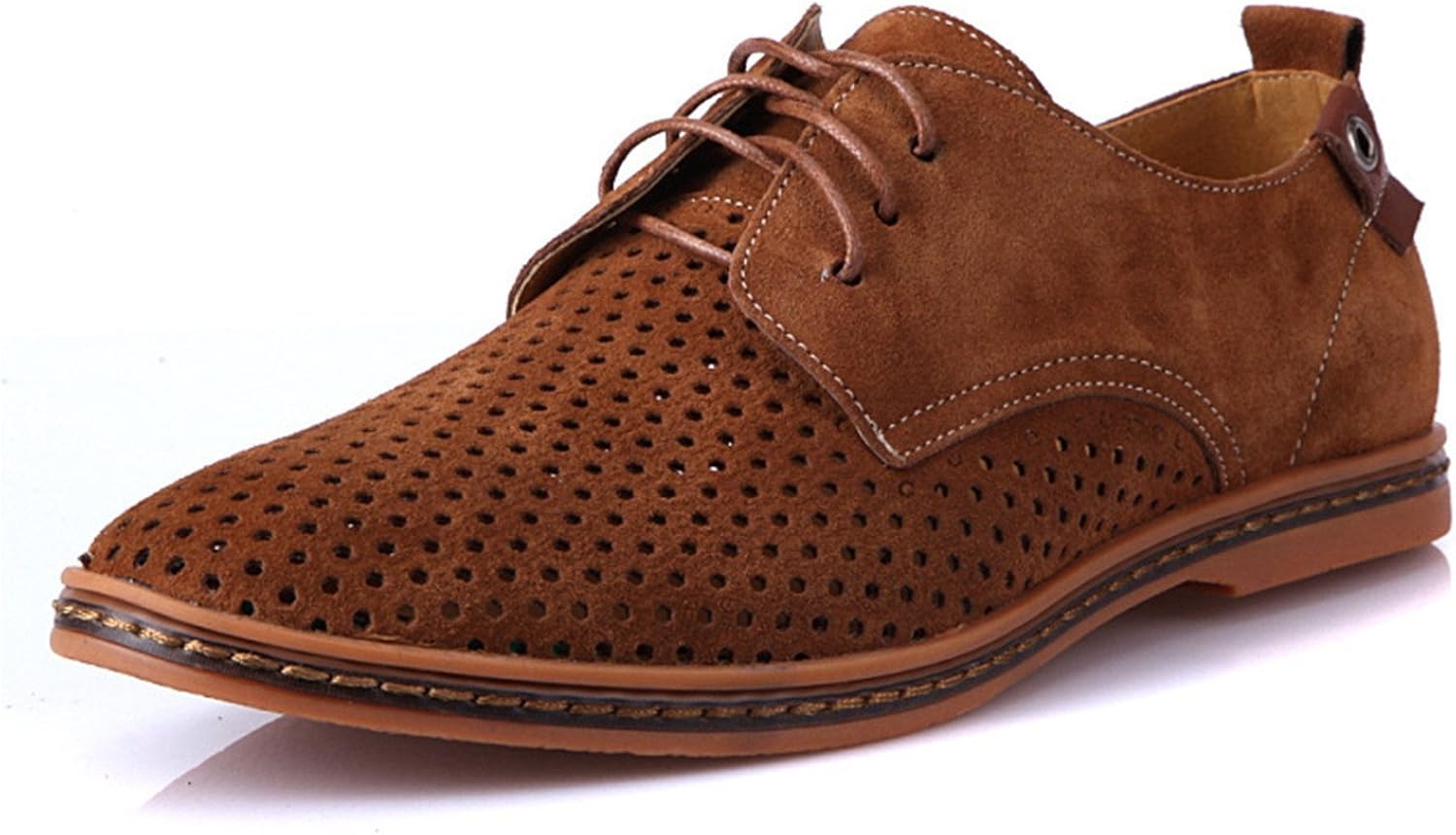 Men Oxfords Shoes Man Summer Breathable 