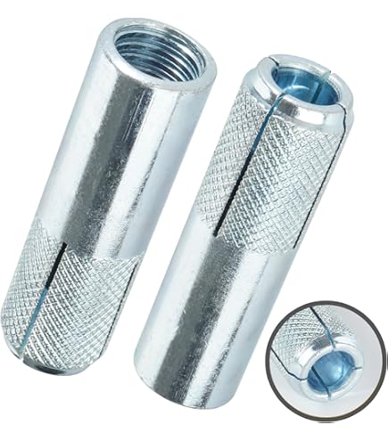 Amazon.com: Anchors 1/4 Hollow Set Drop-In St-zn Z (Jar 100