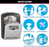 Master Lock Extra Large Key Safe Wall Mounted Outdoor 106 x 146 x 53 mm view 3