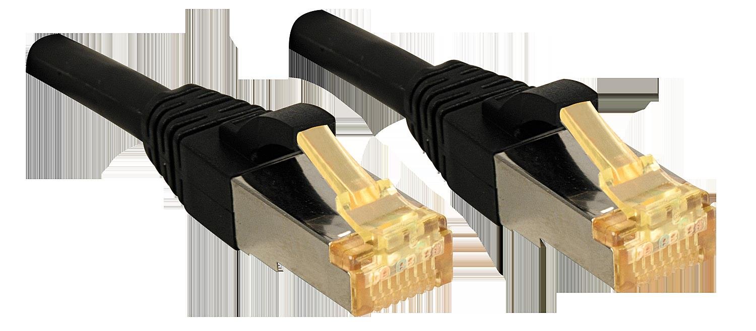 LINDY CAT.7 S/FTP PIMF LSOH Patch Cable 1.5 m Black