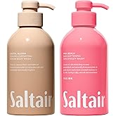 Saltair Body Wash 2-Pack | Signature Scents Shower Gel | 2x 17oz Pumps | Gentle easy-rinsing lather for a comfortable straightforward everyday bath regimen